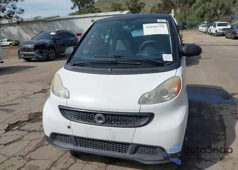 2014 Smart Fortwo Pure z USA, uszkodzony, nr VIN WMEEJ3BA0EK756399